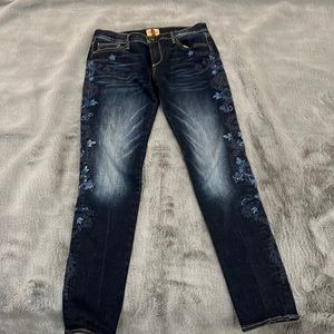 Driftwood Embroidered Jeans